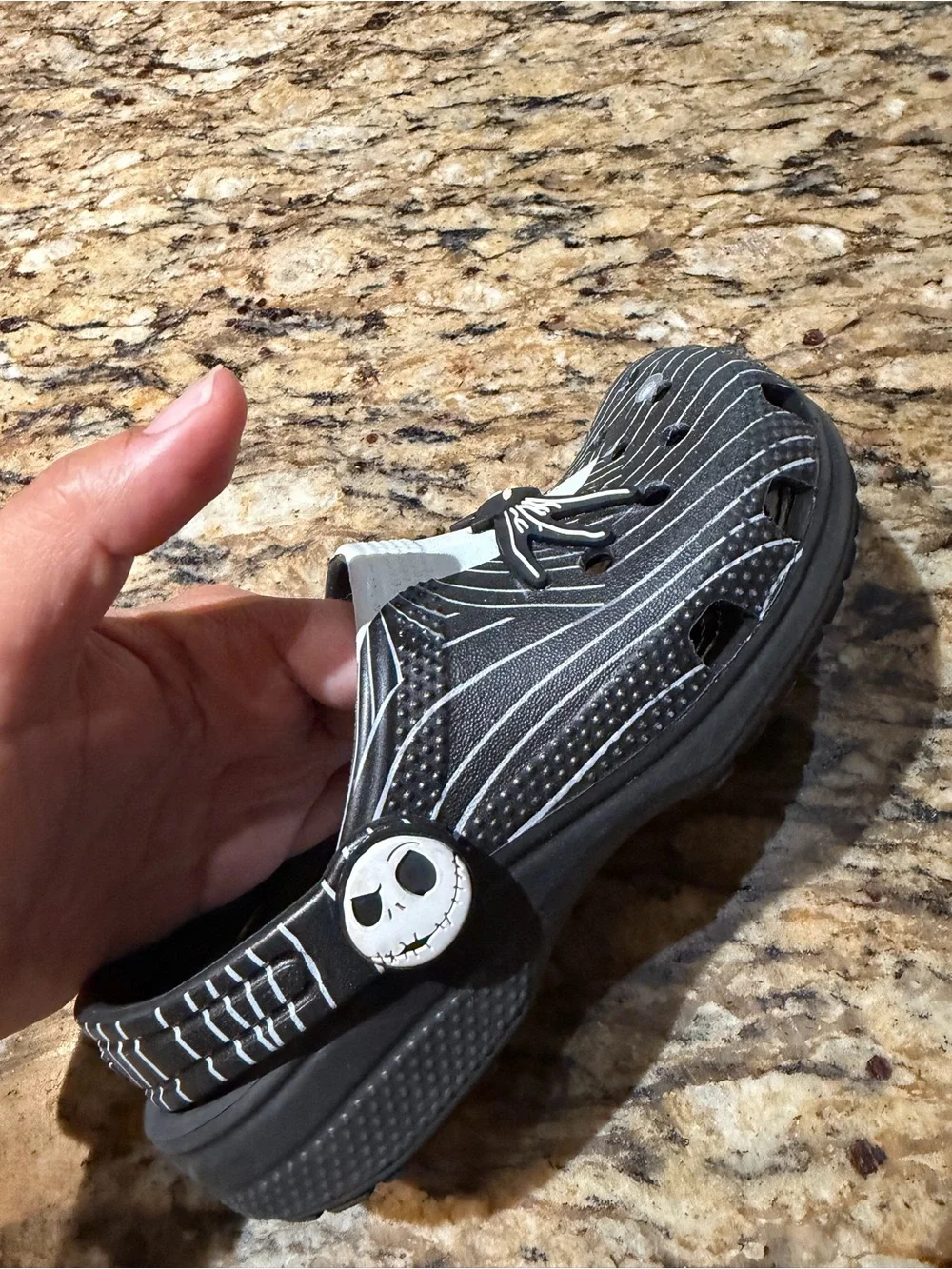 Nightmare Before Christmas Jack Crocs